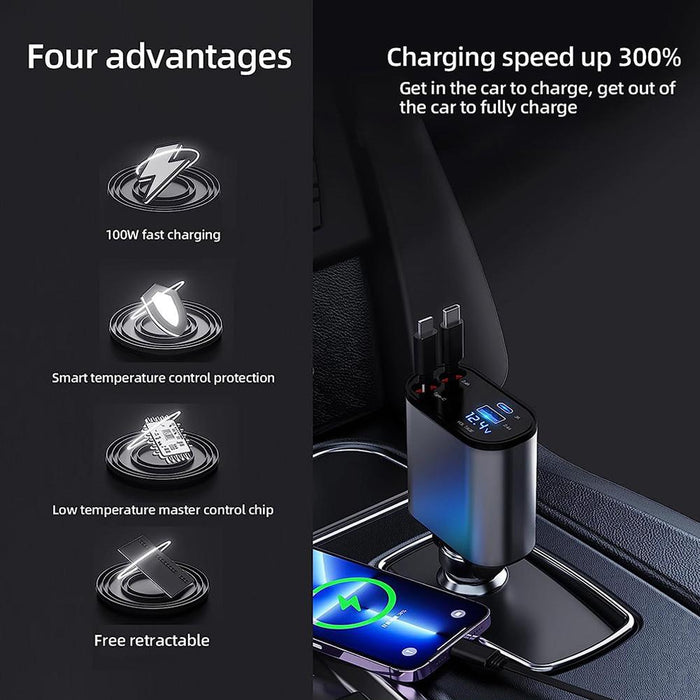 Retractable Car Charger