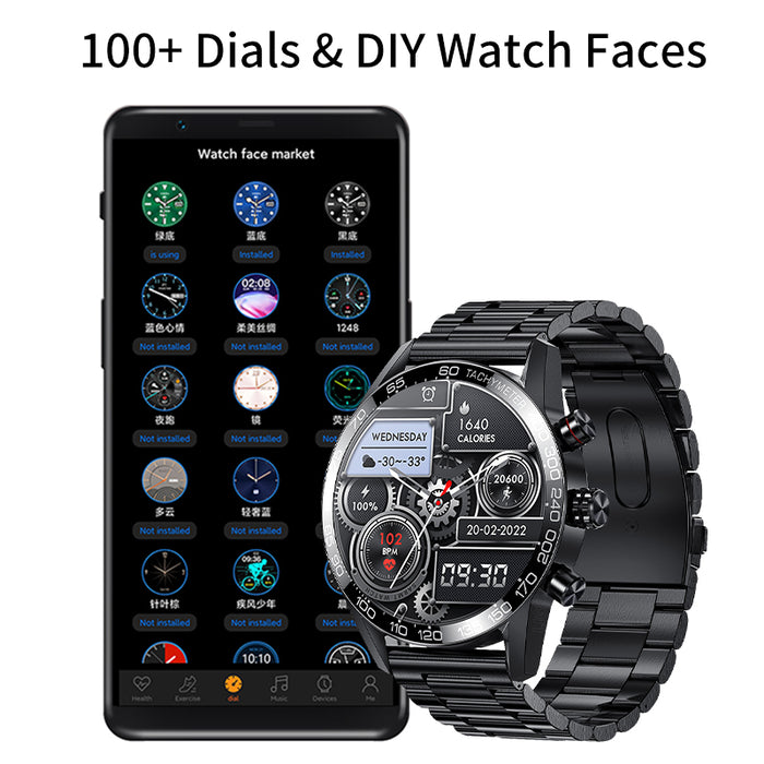 360 AMOLED HD Smartwatch
