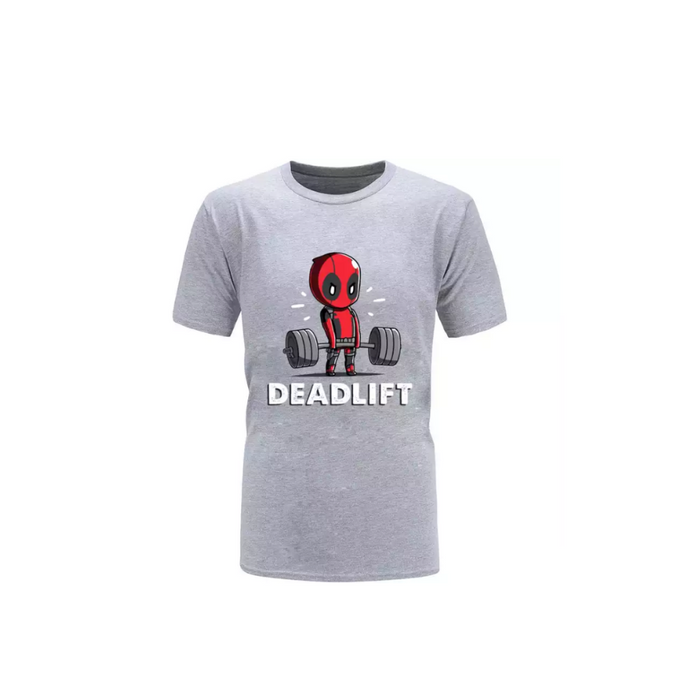 Deadpool Weightlifting T-shirt